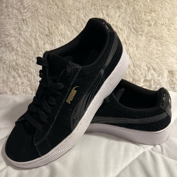 Puma Vikky Platform Shoes Ladies Size 7.5 m - Picture 2 of 6